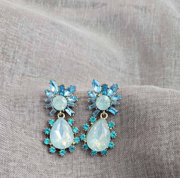 Abbie Earrings (Blue)