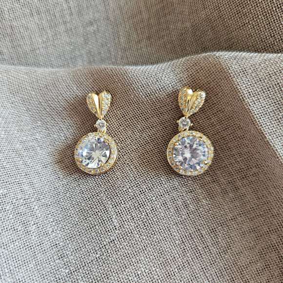 Carrie Earrings (Gold)