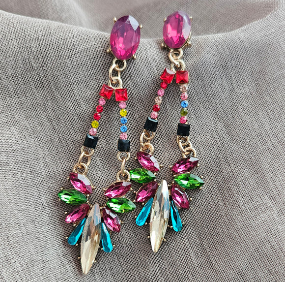 Nina Earrings (multi coloured)