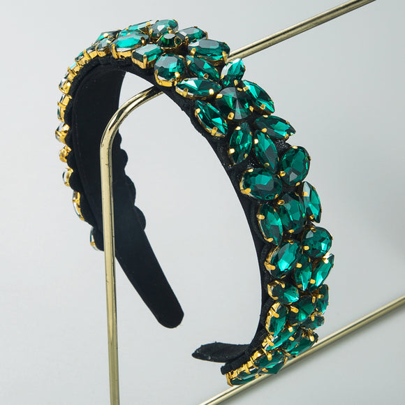 Erin Baroque Headband (Green)