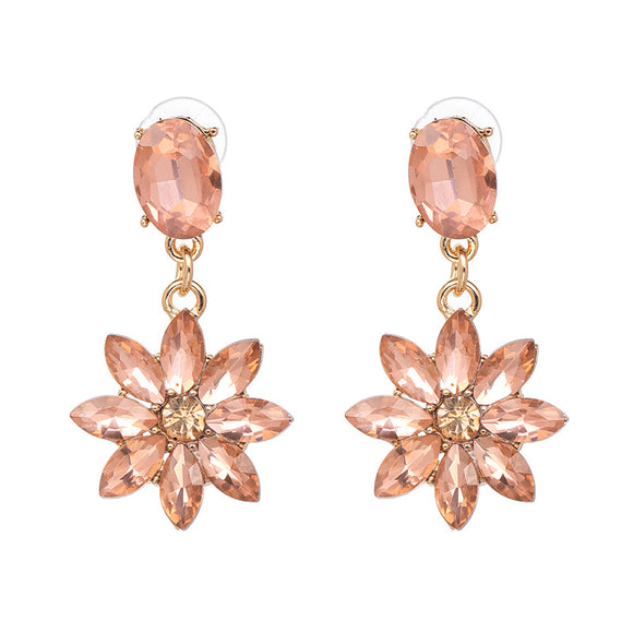 Delia Earrings - Rose Gold